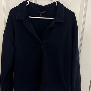 Banana Republic Dark Blue Collared Shirt
